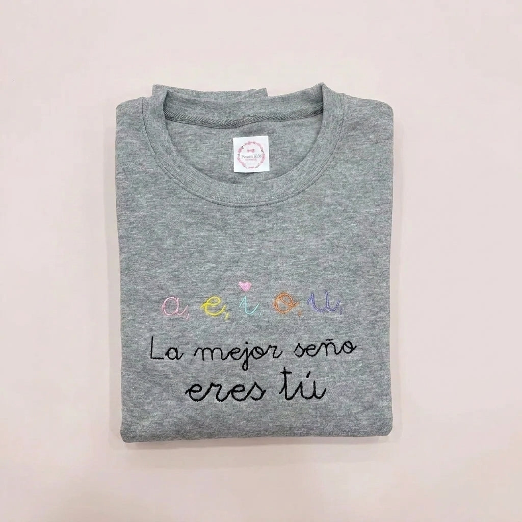Sudadera “La mejor seño eres tú”