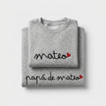 Sudadera Papá de… Caligrafía