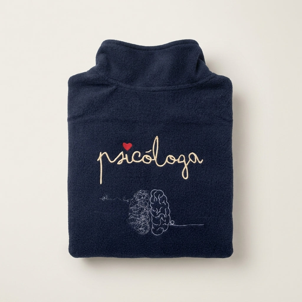 Chaqueta polar psicóloga