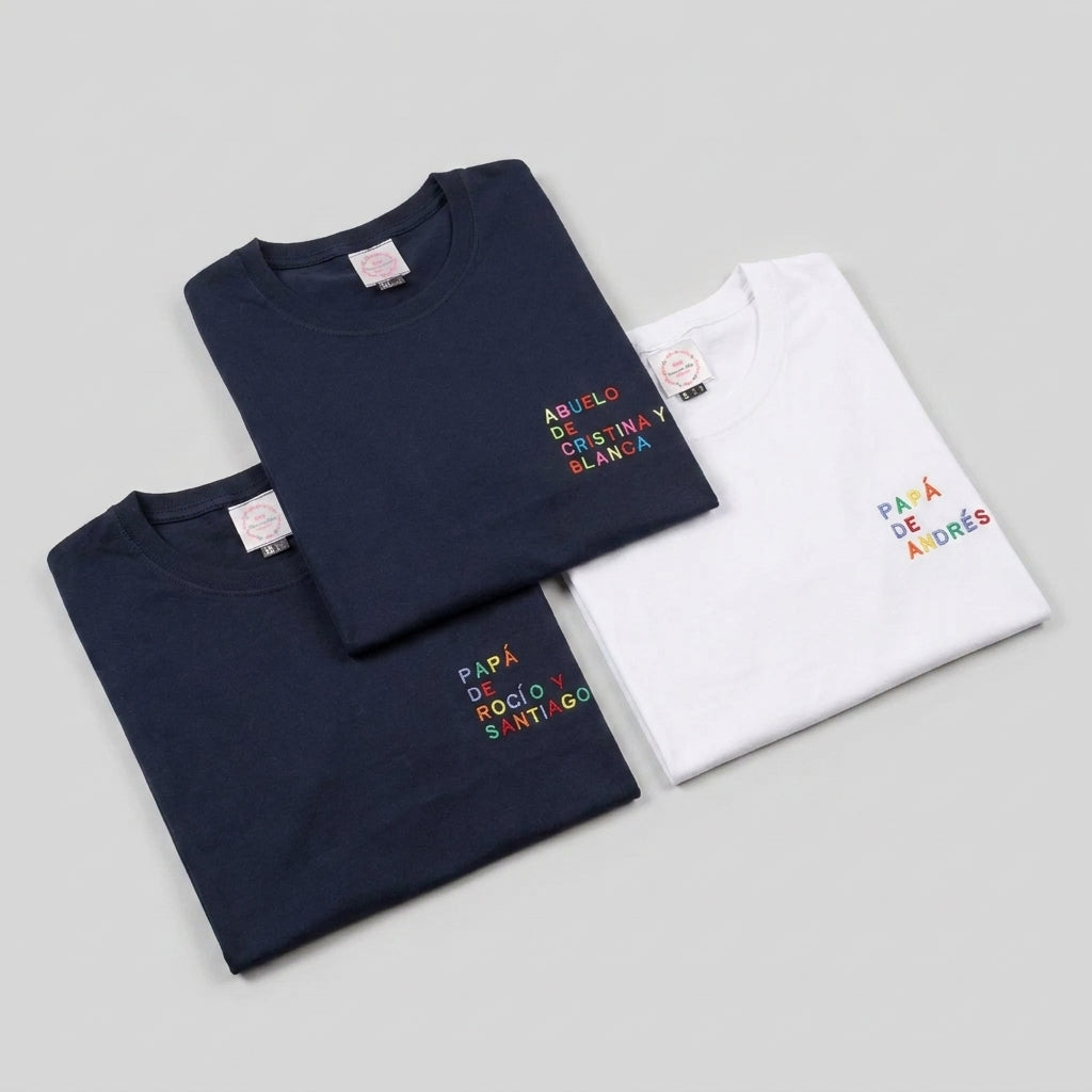 Camiseta Hombre Papá de... Colorines