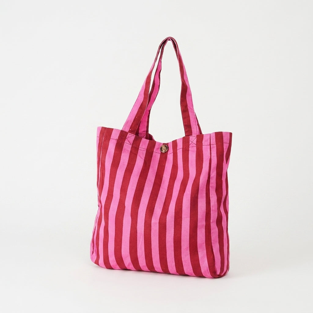 Tote de rayas personalizado