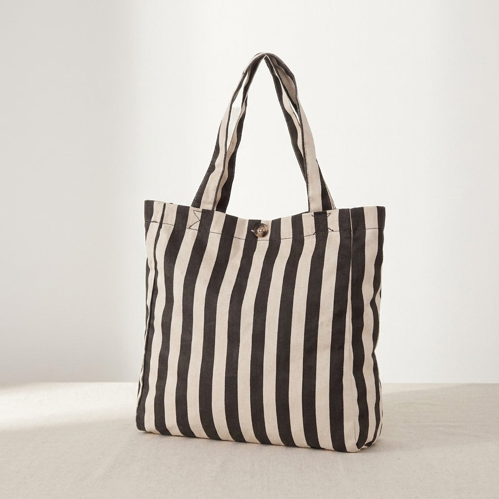 Tote de rayas personalizado