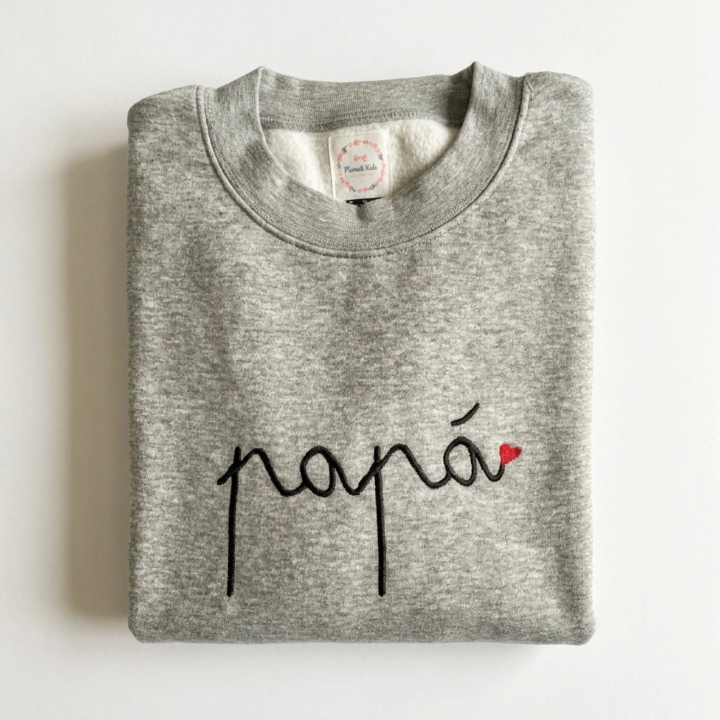 Sudadera Papá Caligrafía