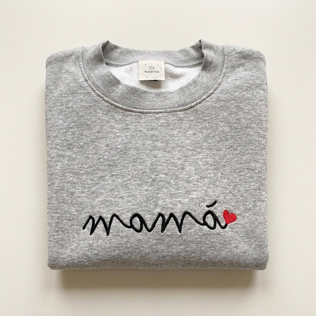 Sudadera Mamá Caligrafía