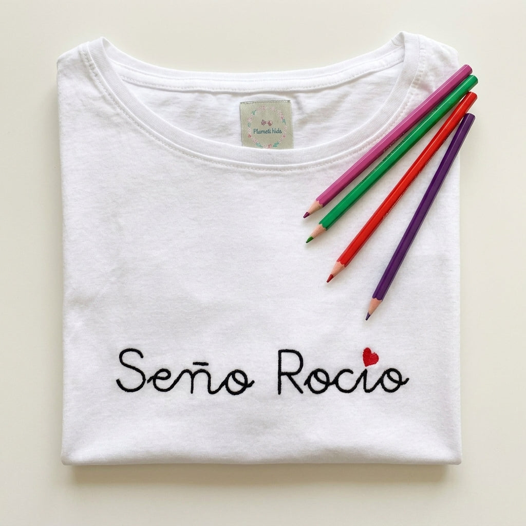 Camiseta Seño personalizada