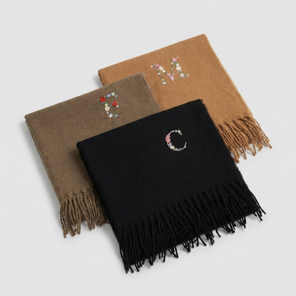 Pashmina personalizada Floral