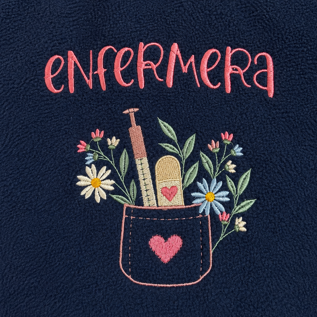 Chaqueta polar enfermera