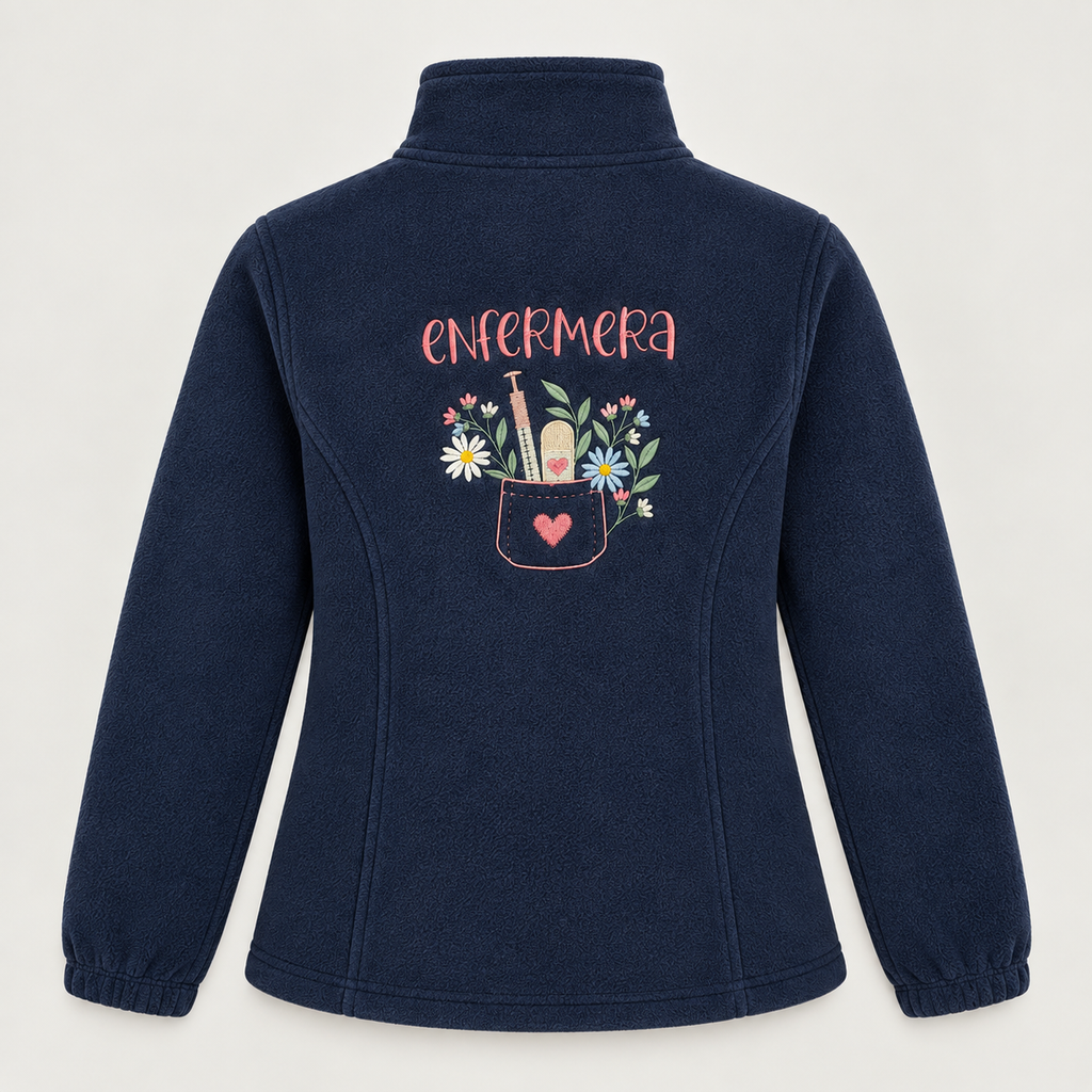 Chaqueta polar enfermera