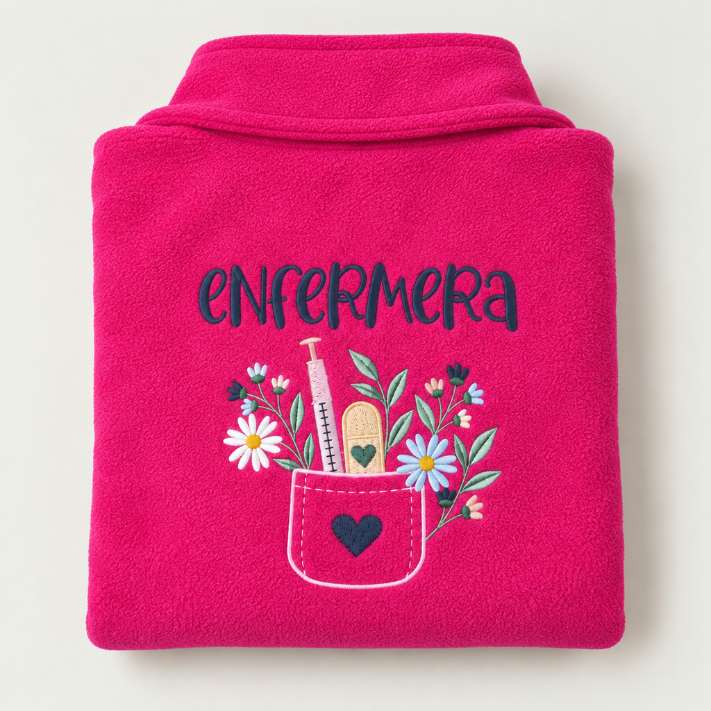 Chaqueta polar enfermera