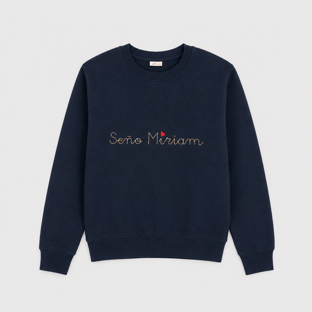 Sudadera Seño personalizada