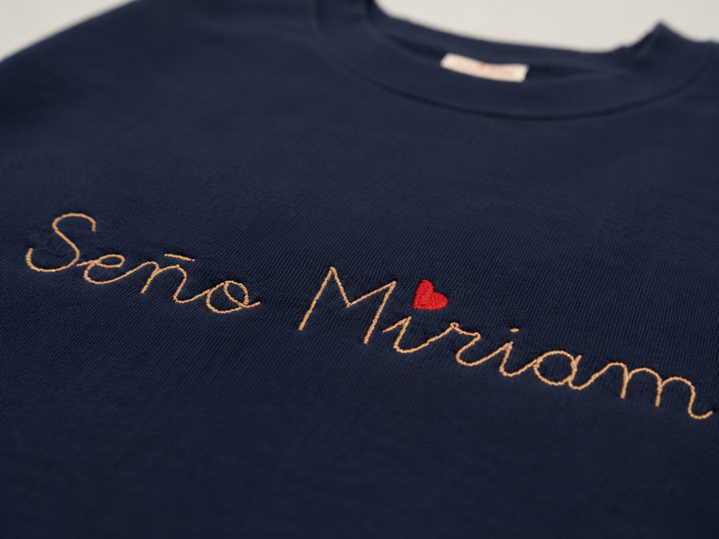 Sudadera Seño personalizada