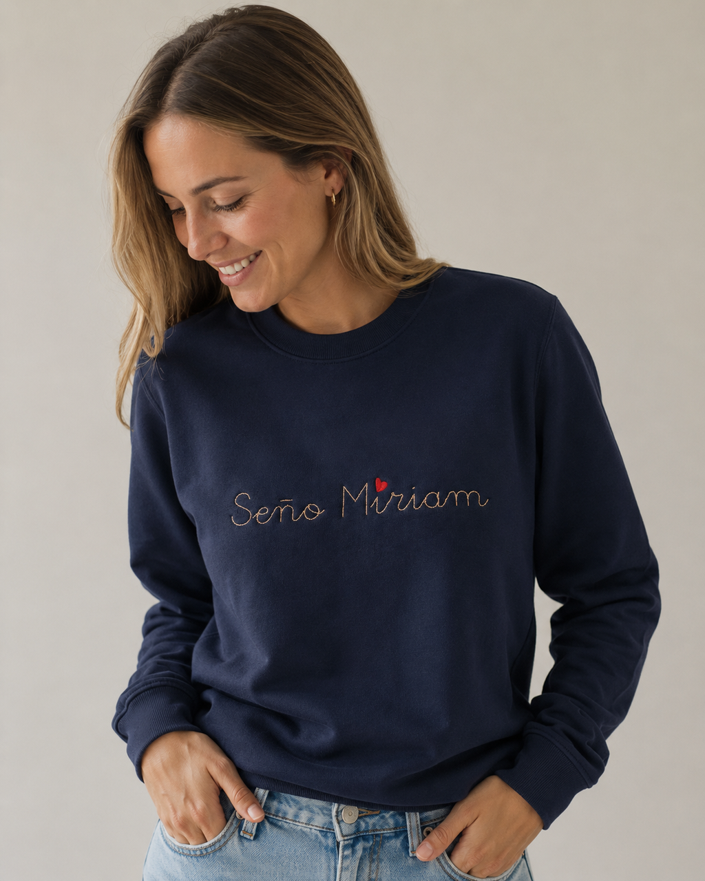 Sudadera Seño personalizada