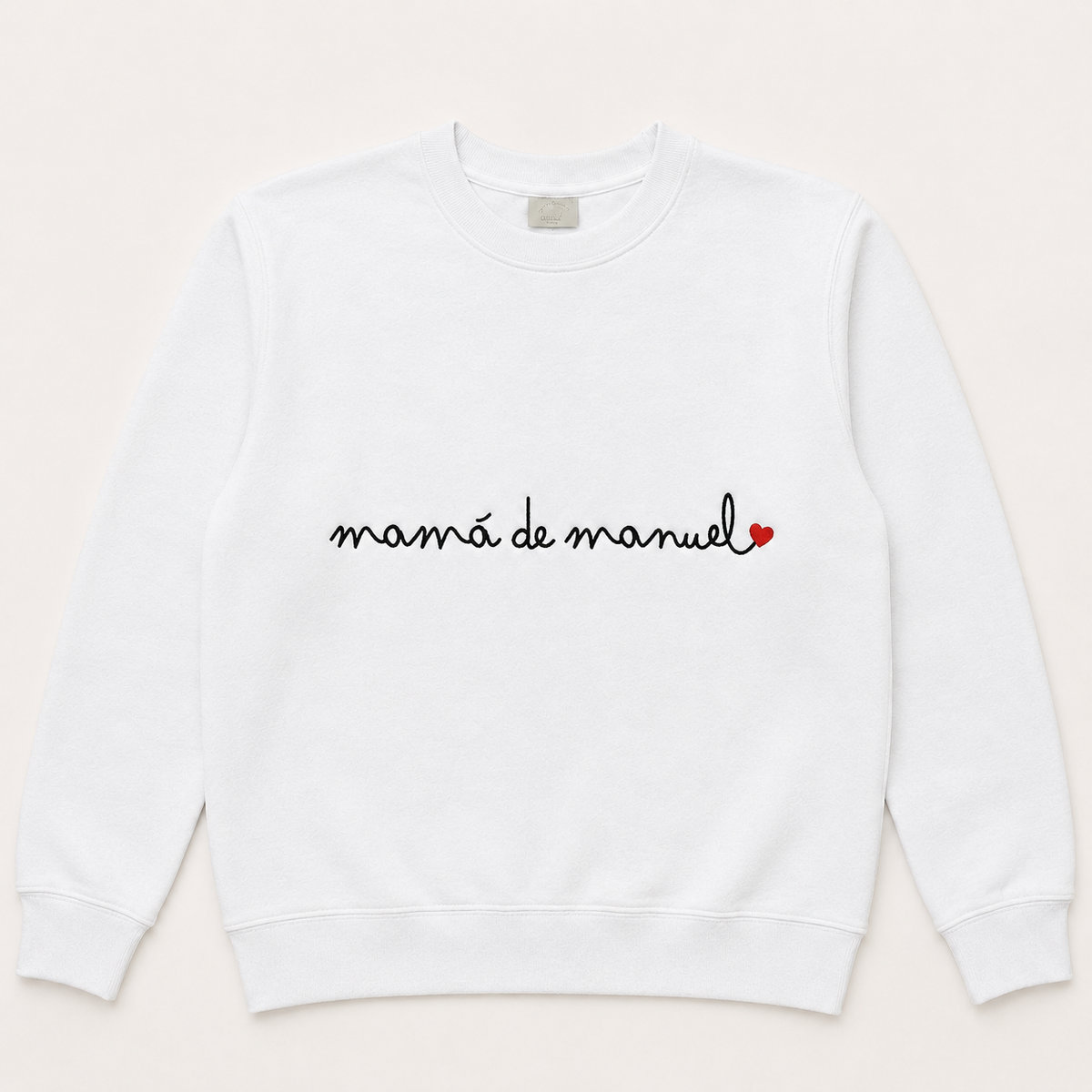 Sudadera Mamá de… Caligrafía
