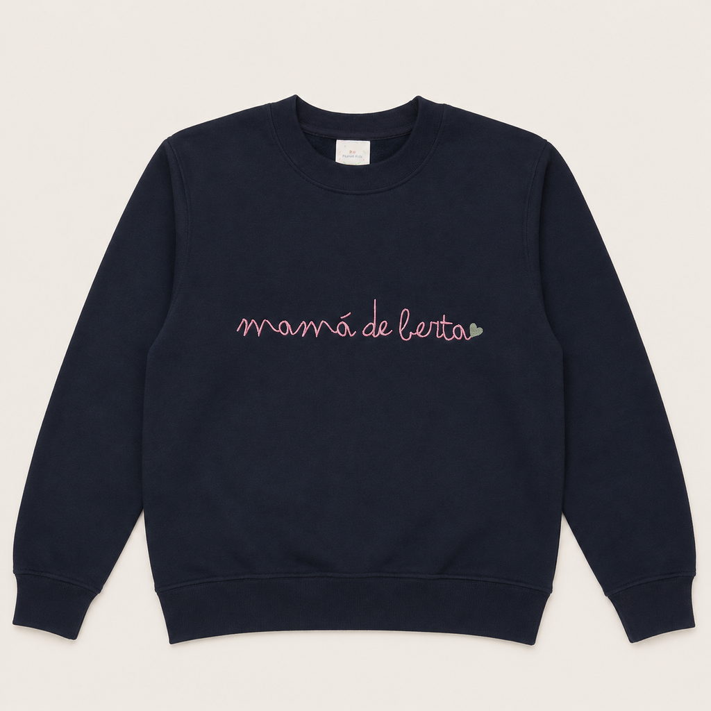 Sudadera Mamá de… Caligrafía