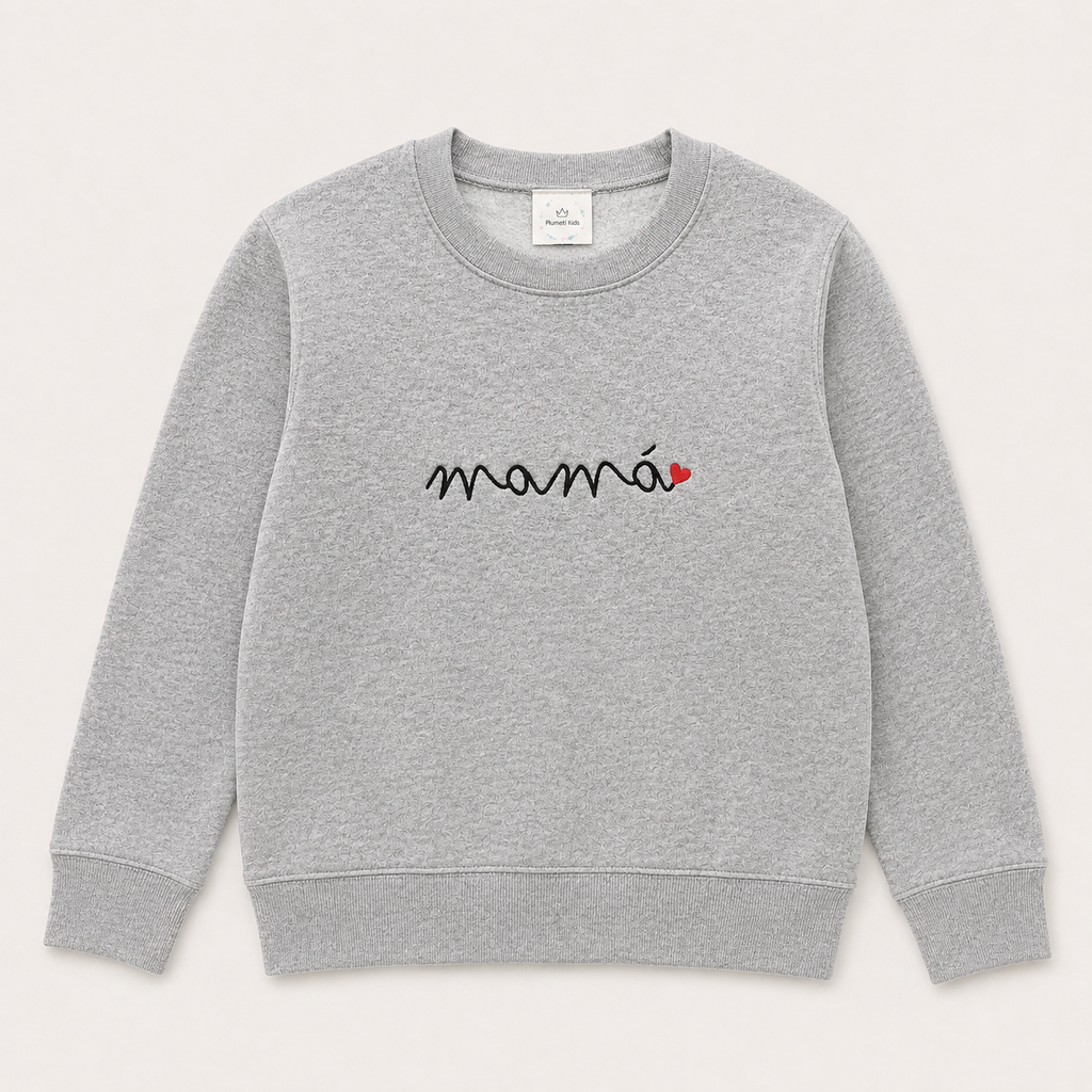 Sudadera Mamá Caligrafía