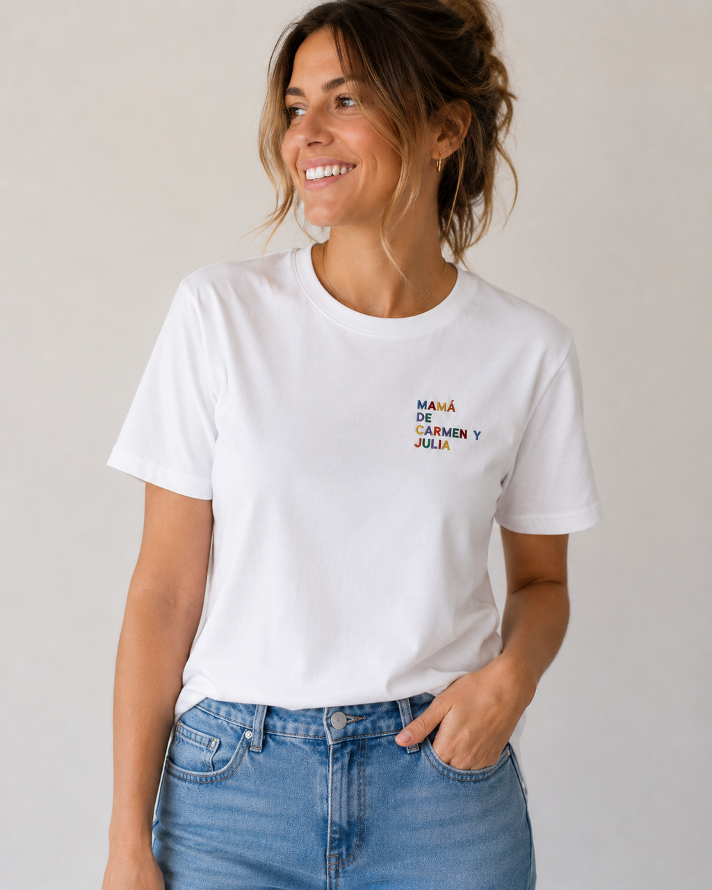 Camiseta Mamá de... Colorines