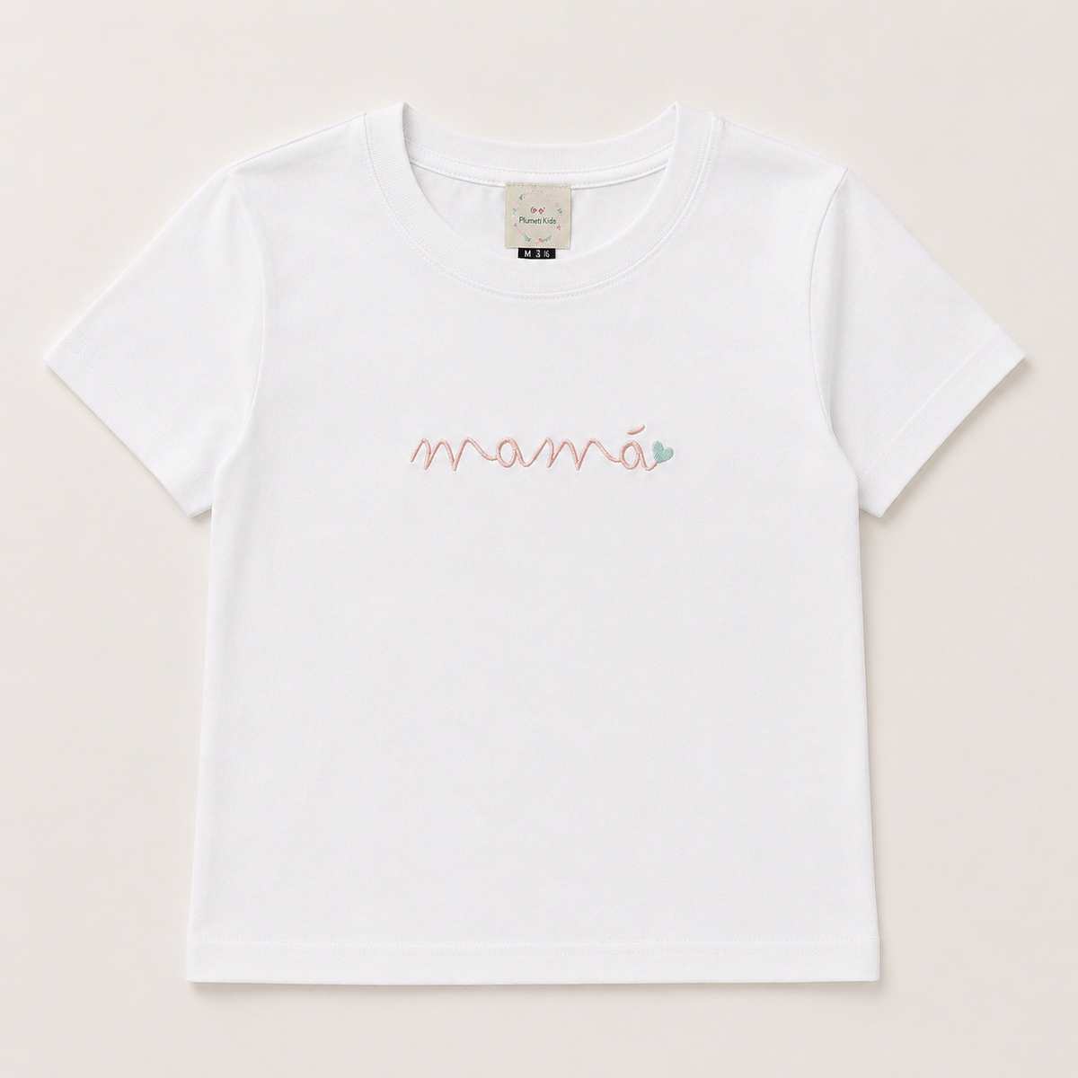 Camiseta Mamá Caligrafía