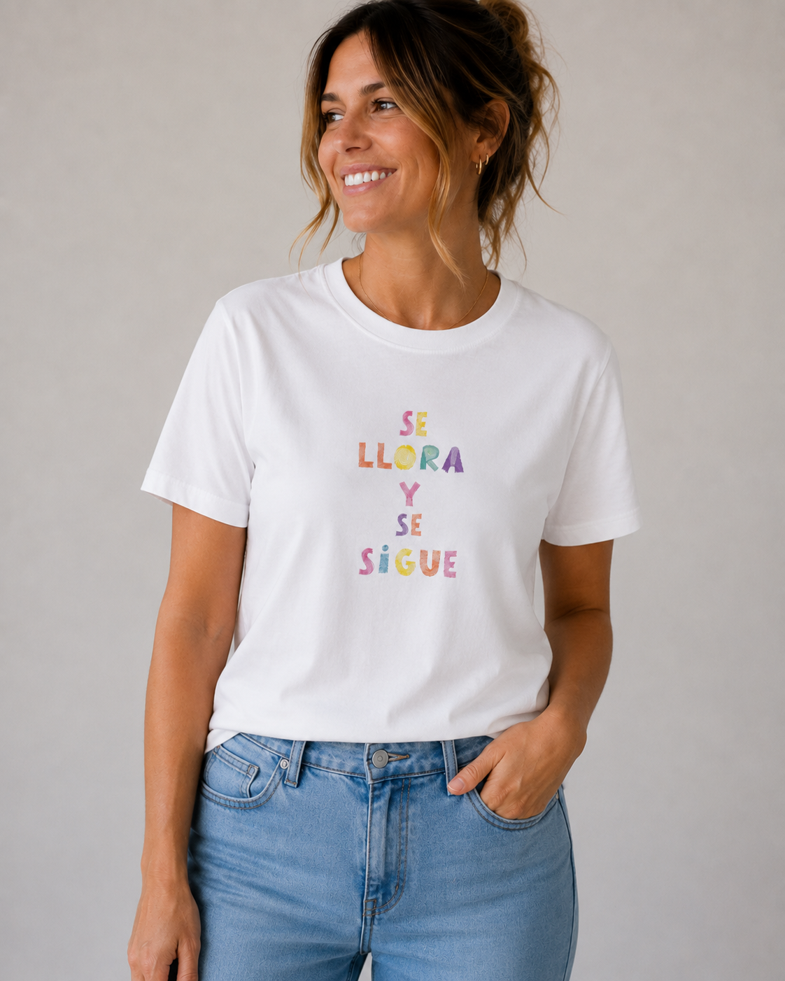 Camiseta Se Llora y Se Sigue