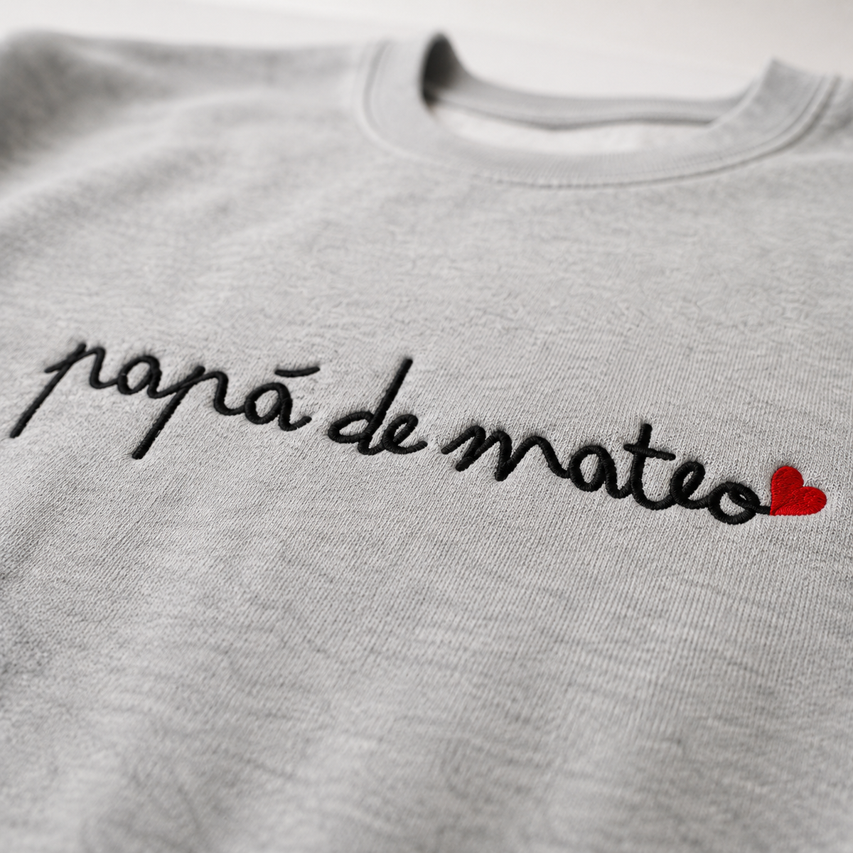 Sudadera Papá de… Caligrafía