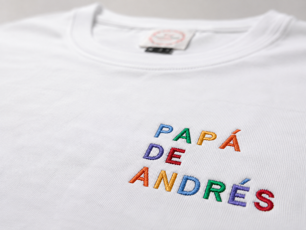 Camiseta Hombre Papá de... Colorines