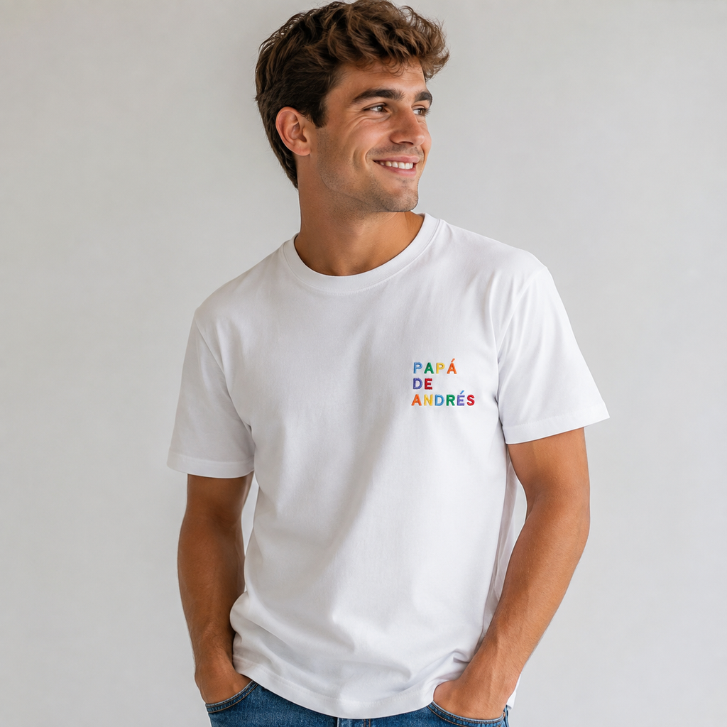 Camiseta Hombre Papá de... Colorines