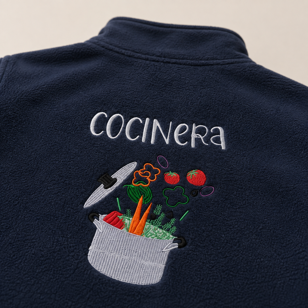 Chaqueta polar cocinera