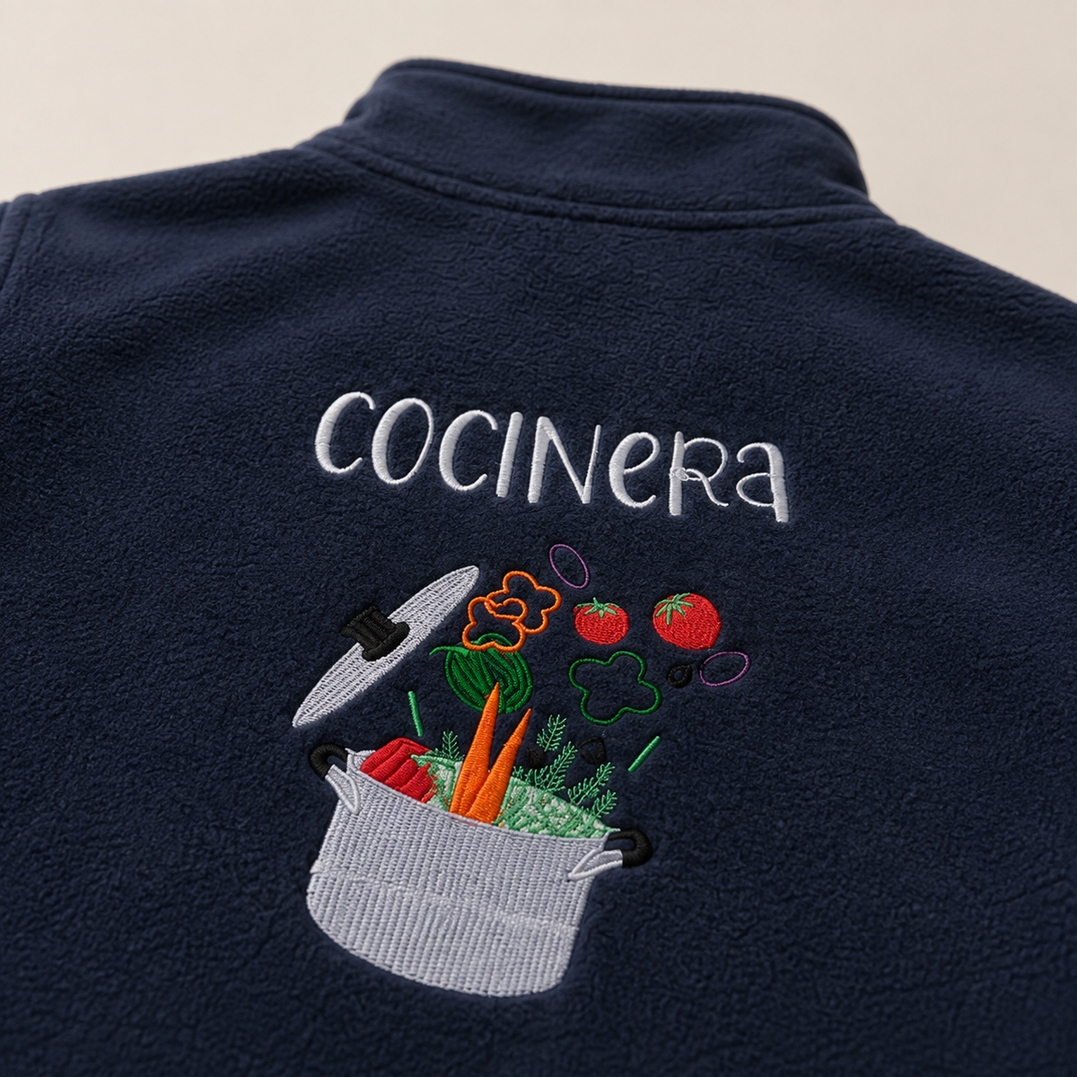 Chaqueta polar cocinera