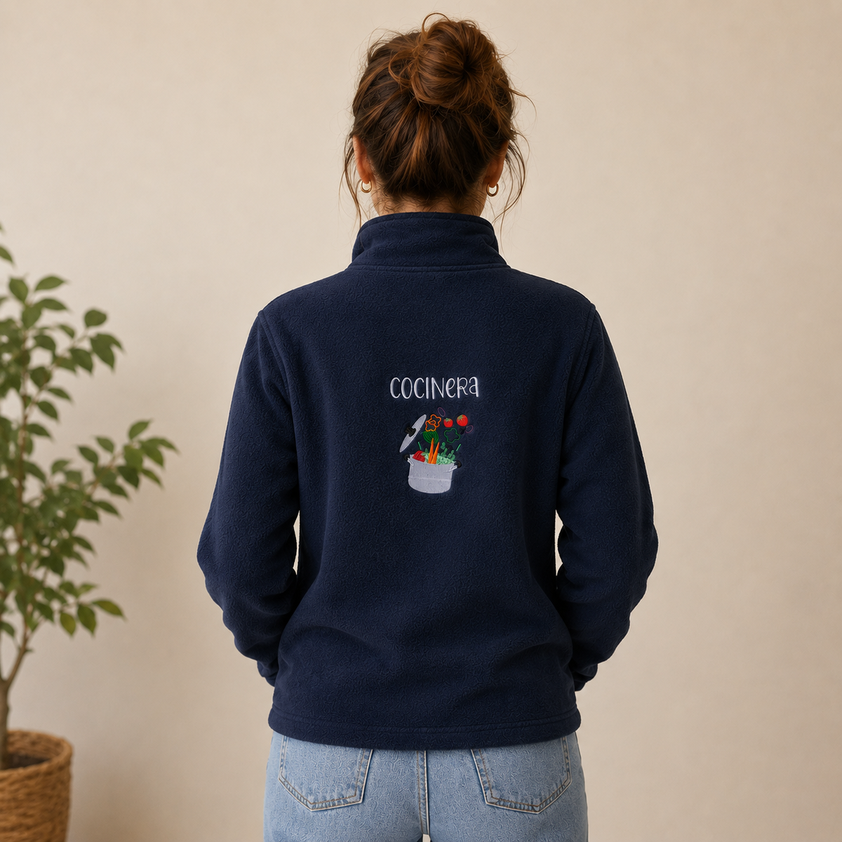 Chaqueta polar cocinera