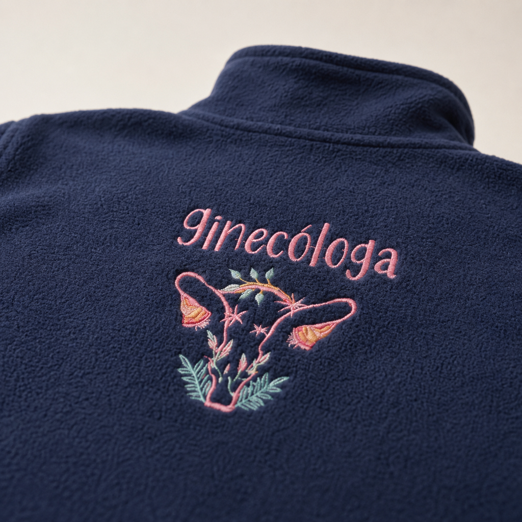Chaqueta polar ginecóloga
