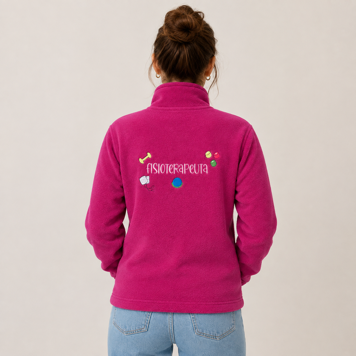 Chaqueta polar fisioterapeuta