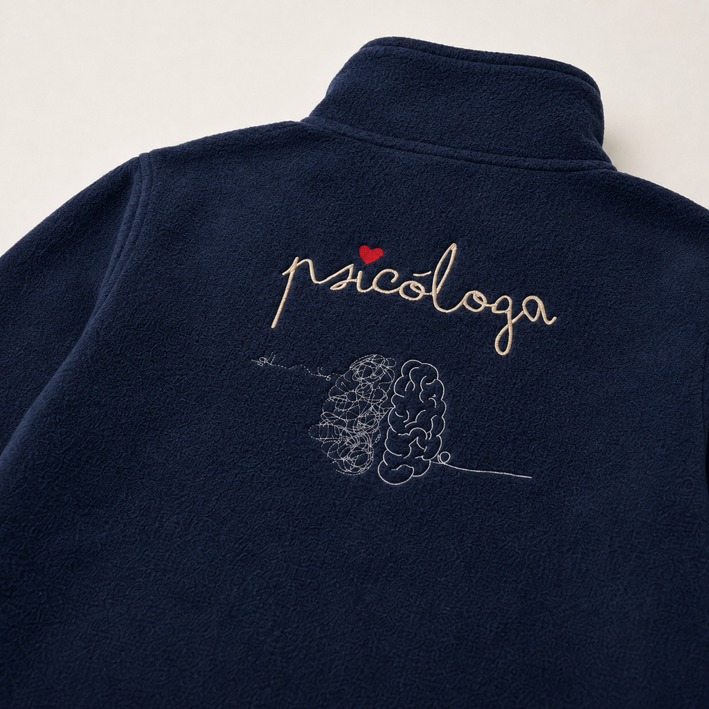 Chaqueta polar psicóloga