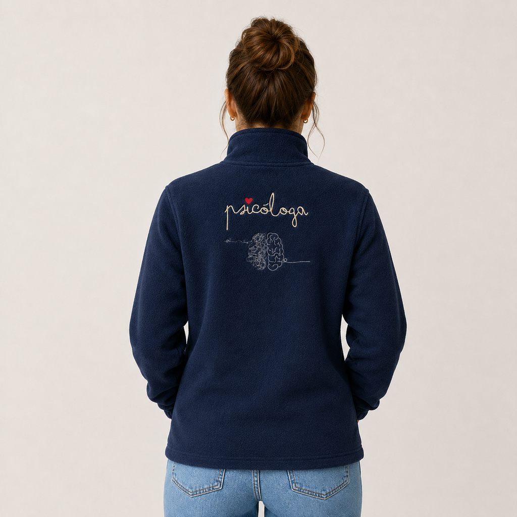 Chaqueta polar psicóloga