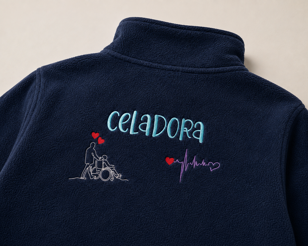 Chaqueta polar celadora