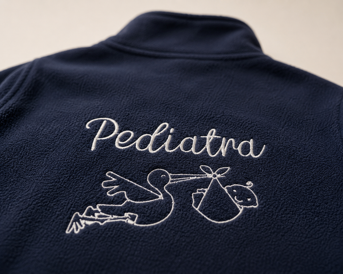 Chaqueta polar pediatra