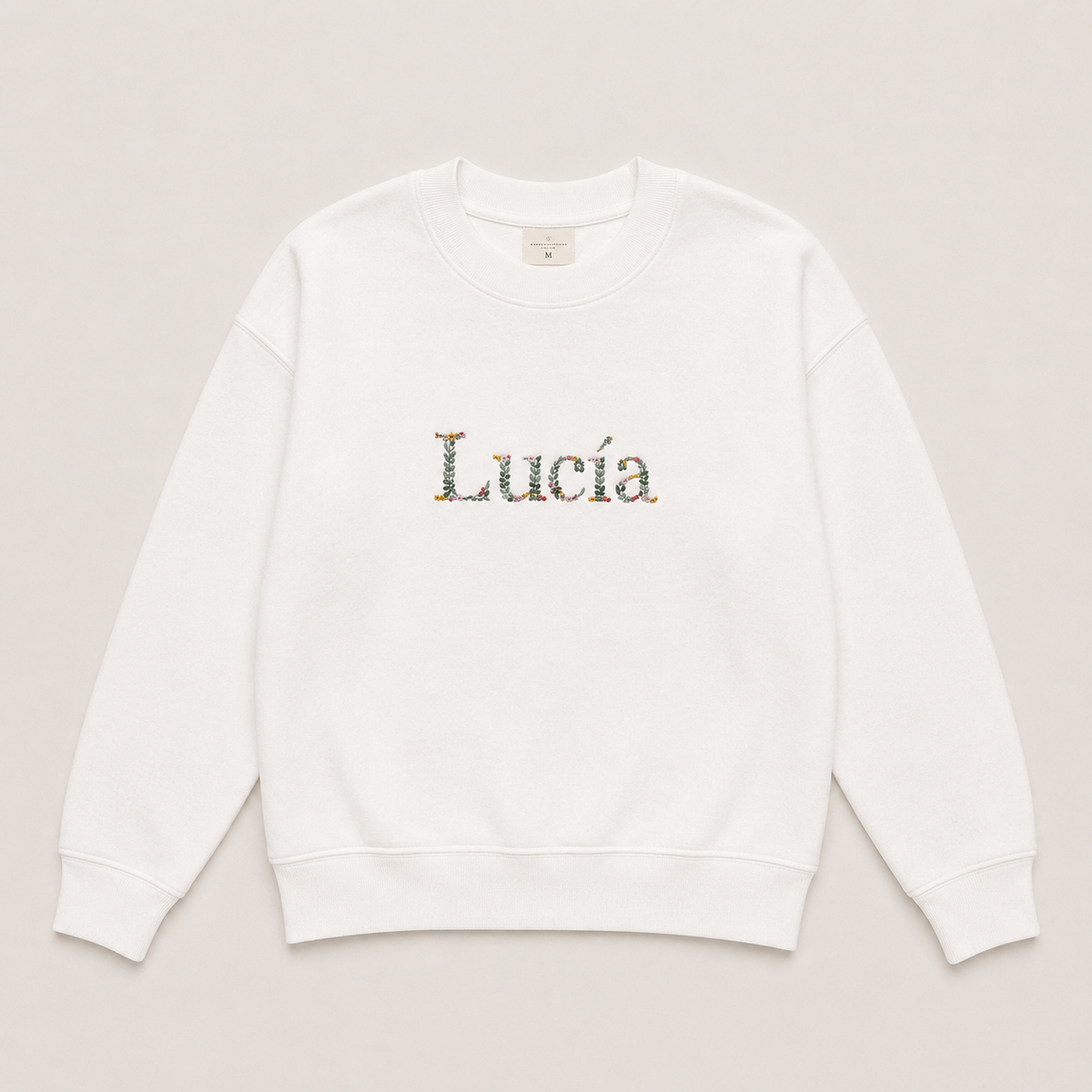 Sudadera Mujer Hojitas