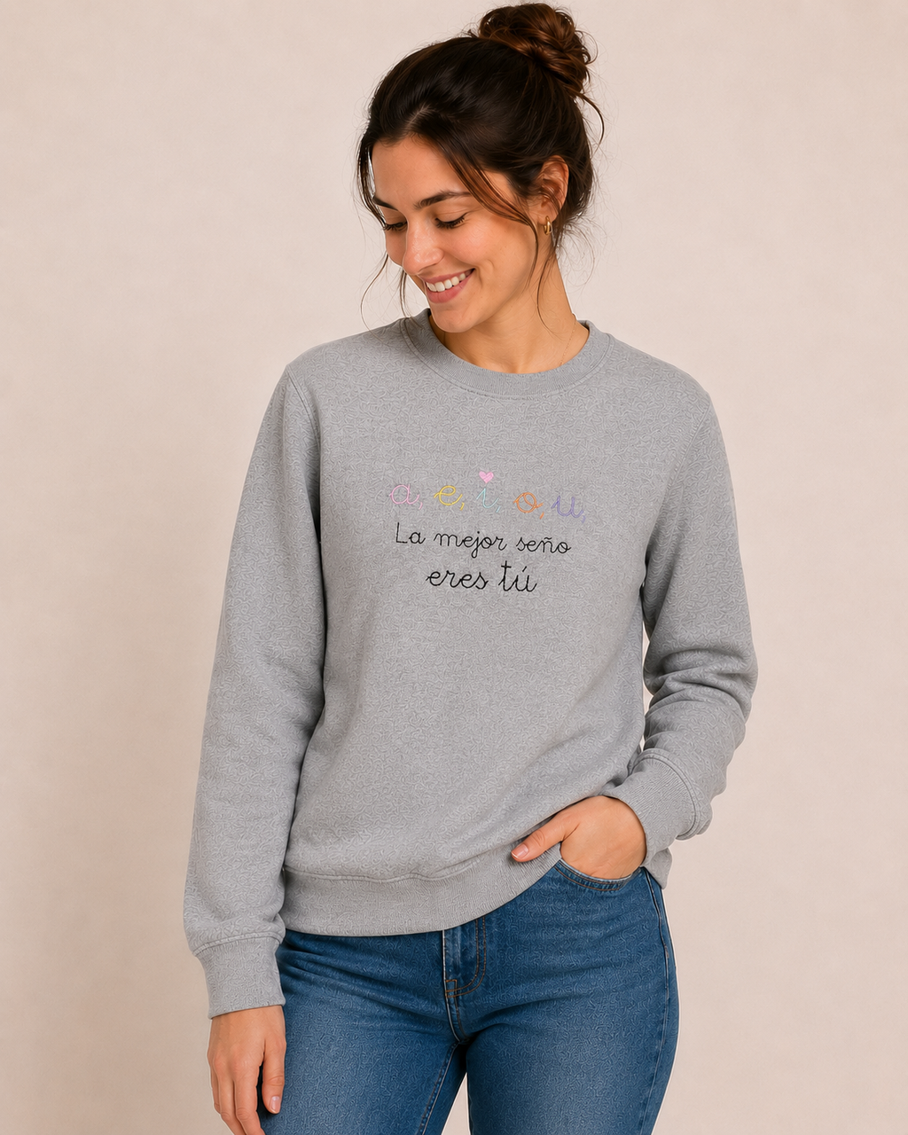 Sudadera “La mejor seño eres tú”