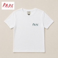 Camiseta con la letra de tu peque bordada