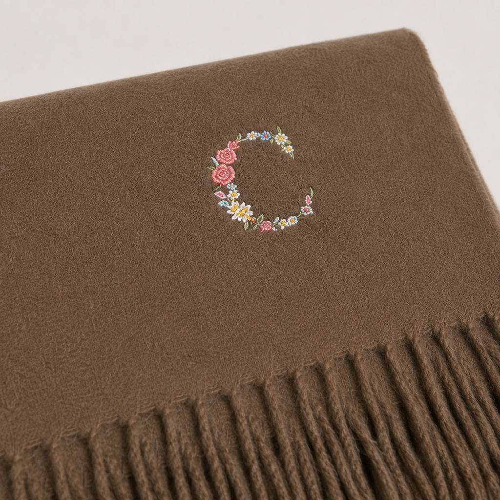 Pashmina personalizada Floral