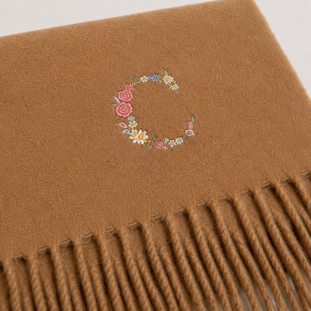 Pashmina personalizada Floral