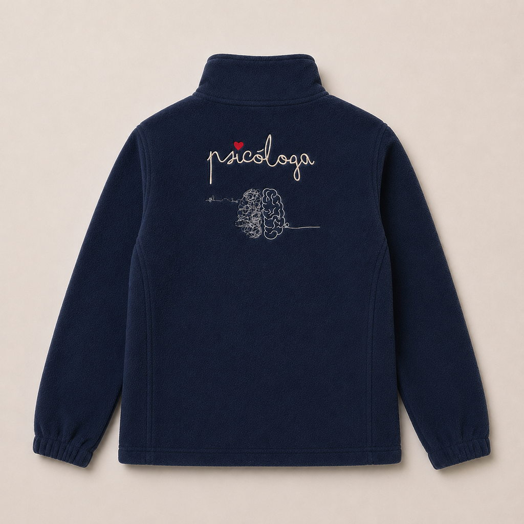 Chaqueta polar psicóloga