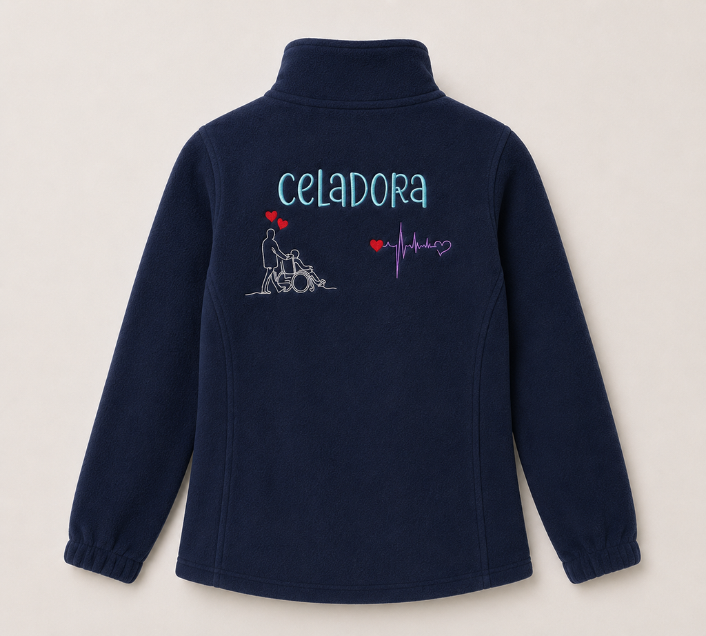 Chaqueta polar celadora