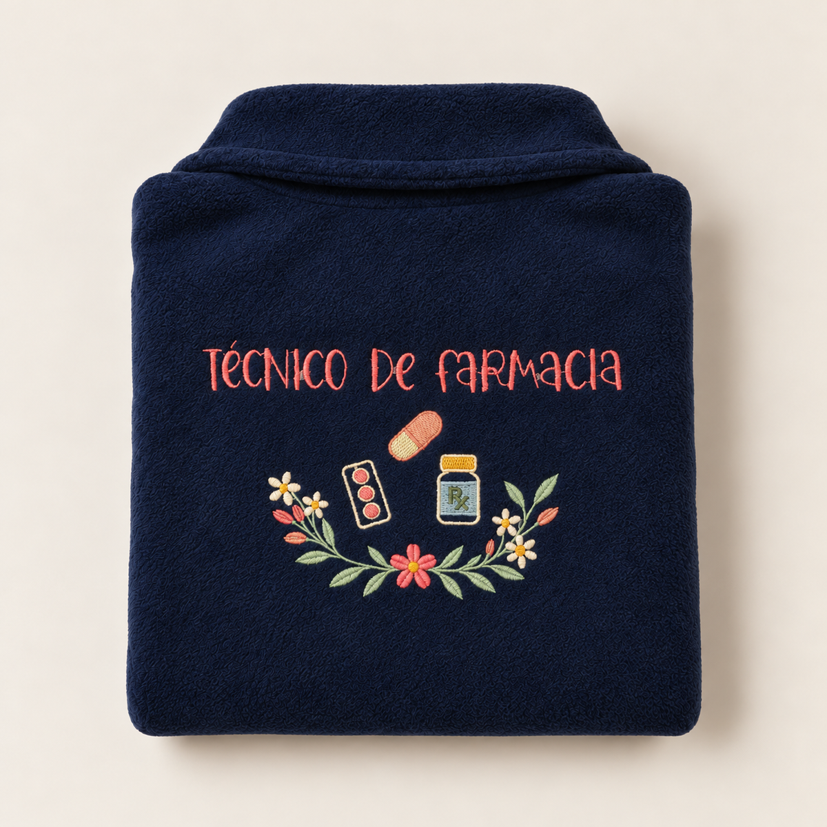 Chaqueta polar farmacéutica