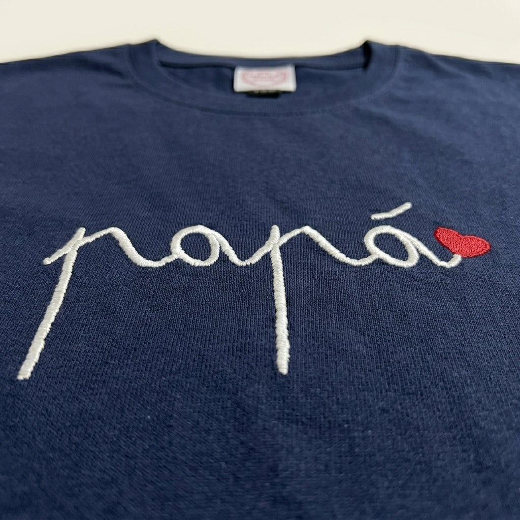 Camiseta Papá Caligrafía