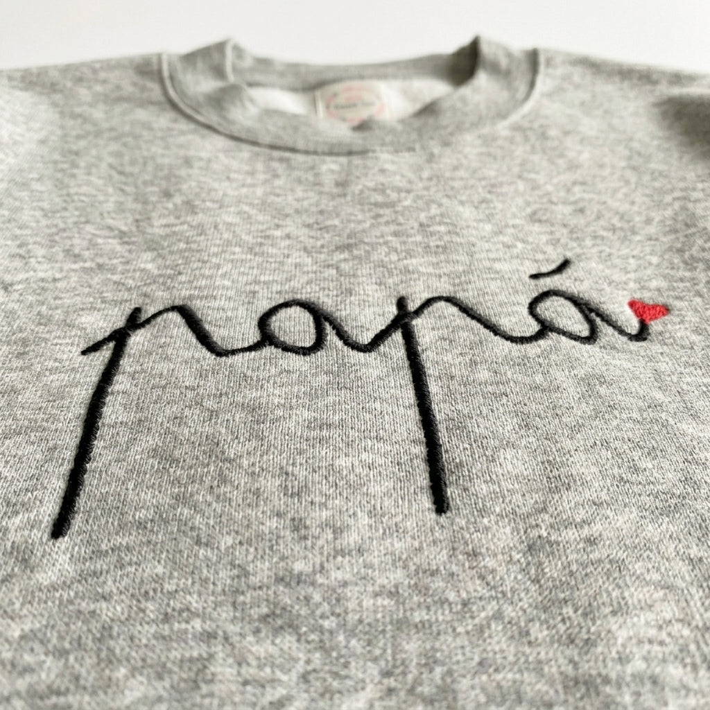 Sudadera Papá Caligrafía