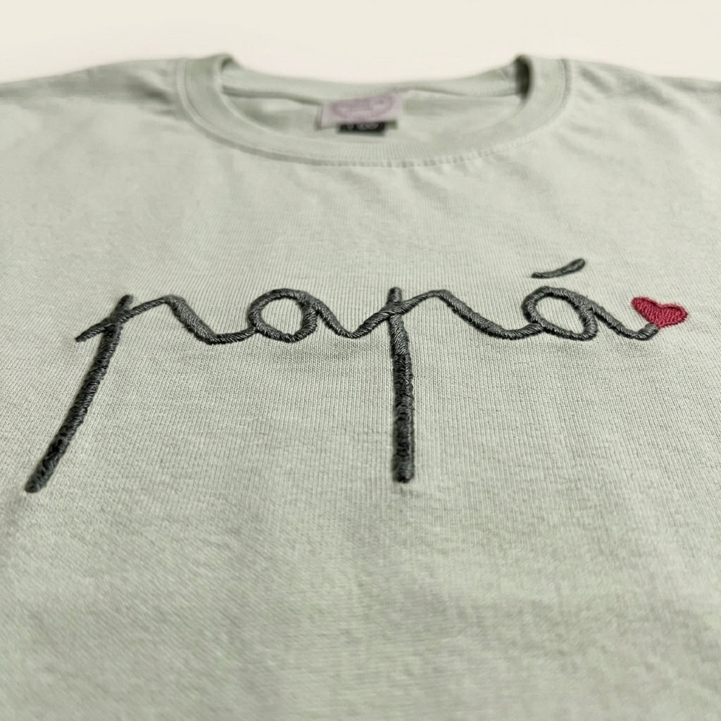 Camiseta Papá Caligrafía
