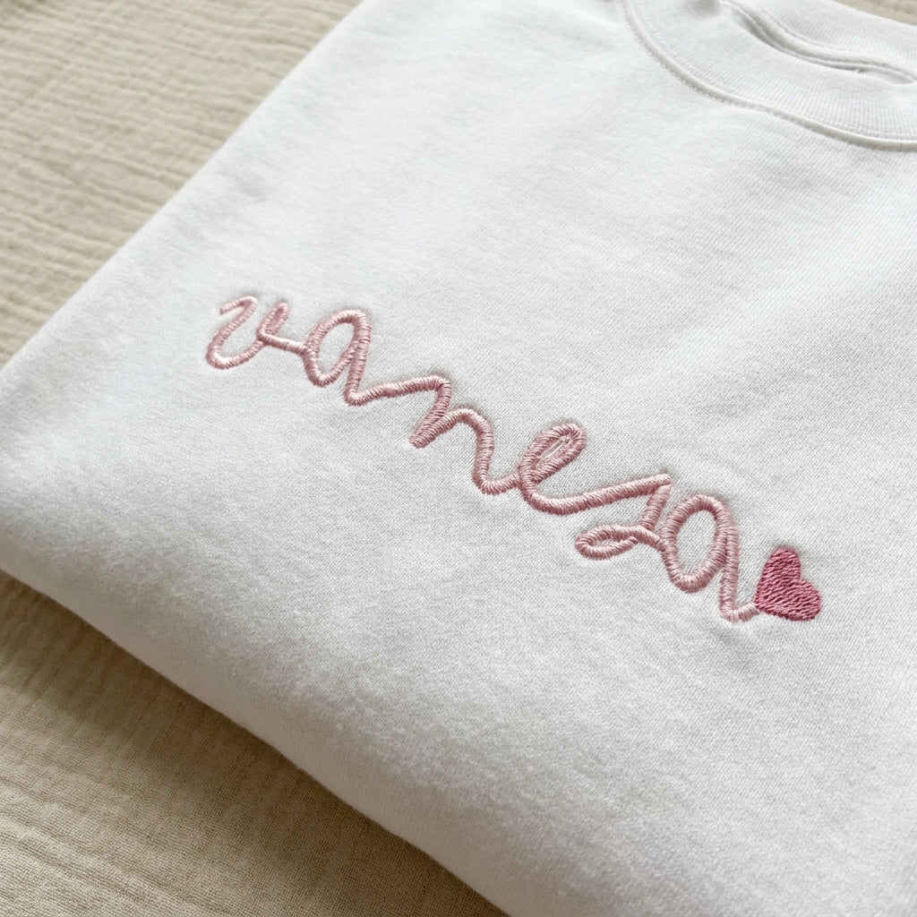 Sudadera niño personalizada Caligrafía
