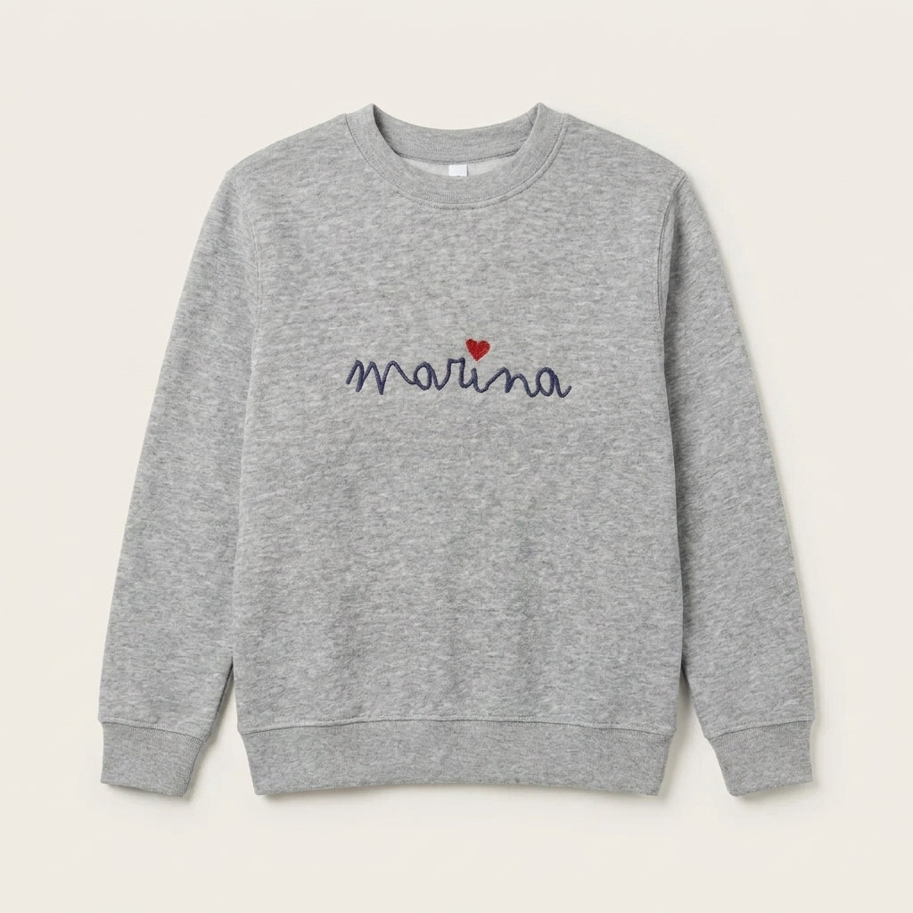 Sudadera Mujer personalizada Caligrafía