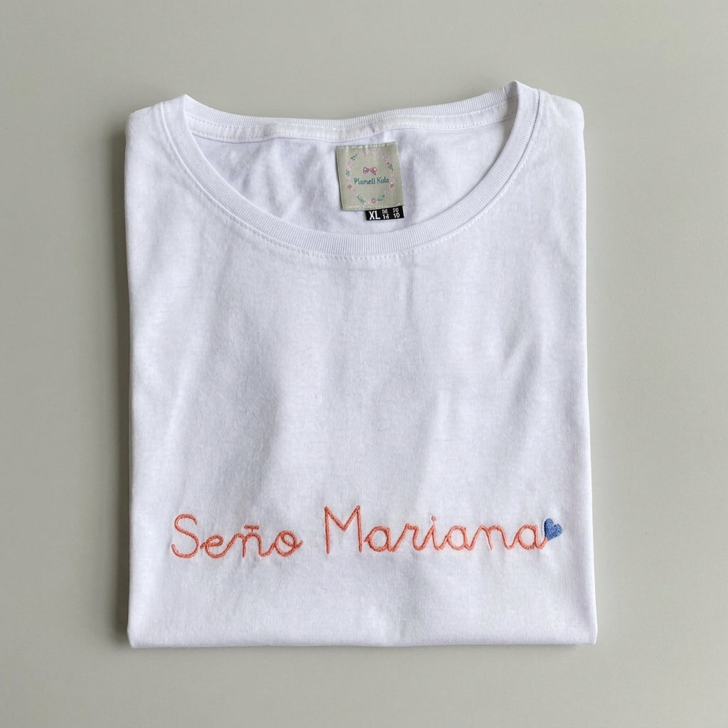 Camiseta Seño personalizada