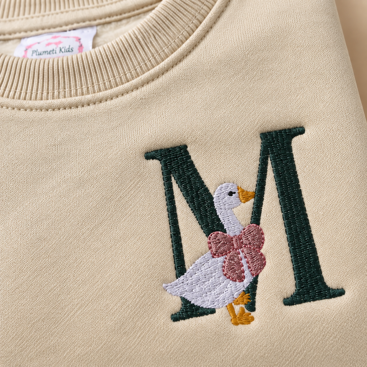 Sudadera beige Mujer Pato-Ganso