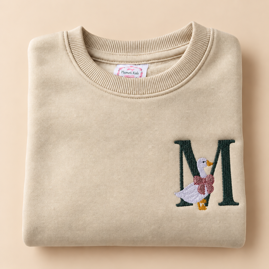 Sudadera beige Mujer Pato-Ganso